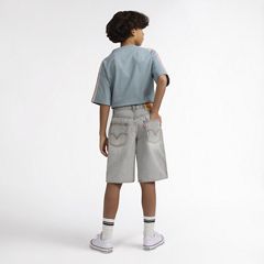 Traditional Cargo Shorts Big Boys 8-20 — Boulder - Light Wash 6
