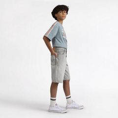 Traditional Cargo Shorts Big Boys 8-20 — Boulder - Light Wash 2