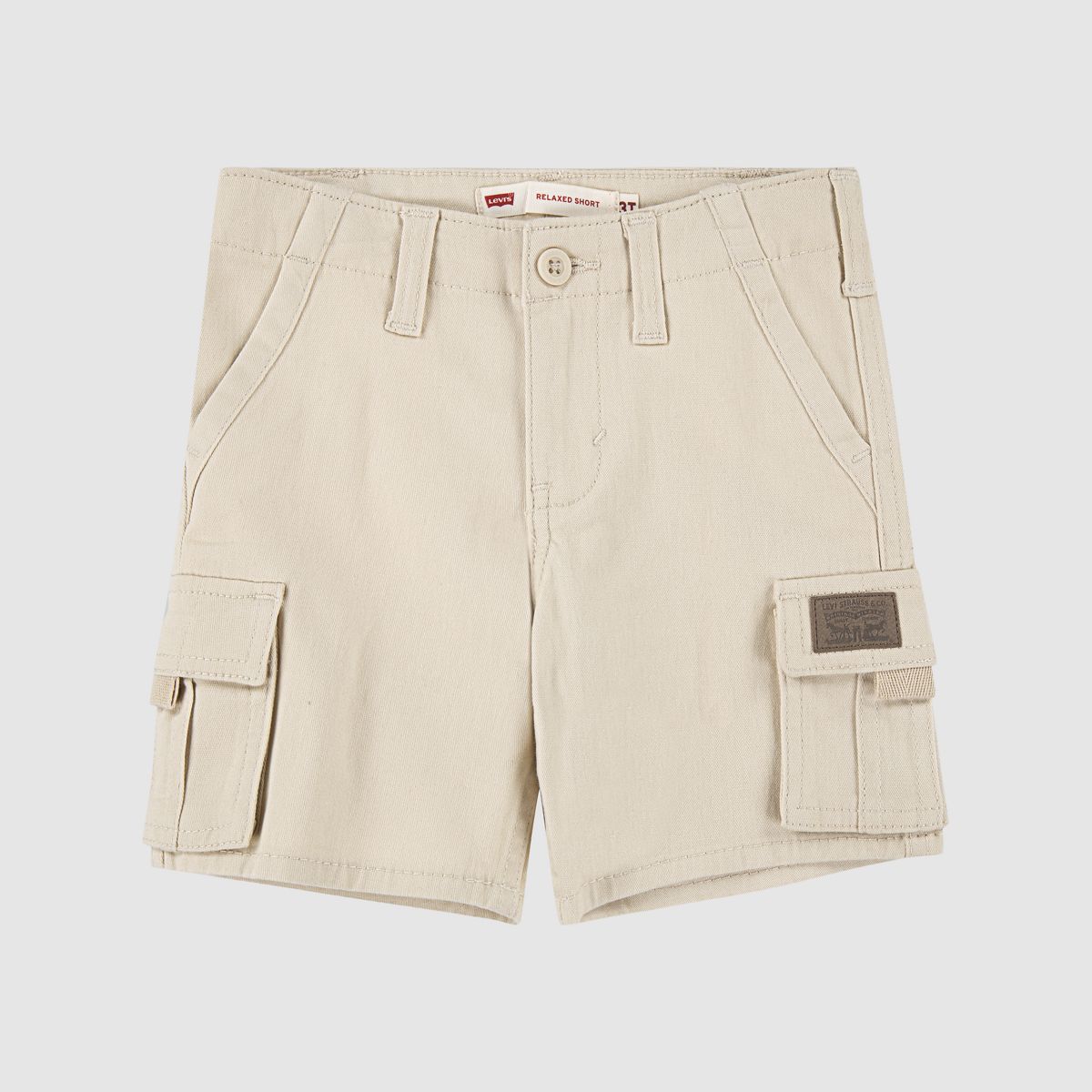 Traditional Cargo Shorts — Oatmeal - Brown