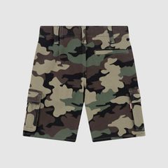 Traditional Cargo Shorts — Cypress Camo - Green 2
