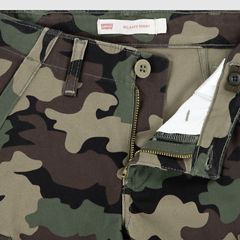 Traditional Cargo Shorts — Cypress Camo - Green 3