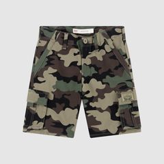 Traditional Cargo Shorts — Cypress Camo - Green 1