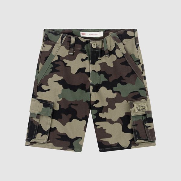 Traditional Cargo Shorts — Cypress Camo - Green