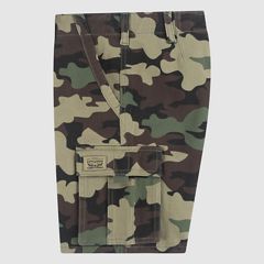 Traditional Cargo Shorts Big Boys 8-20 — Cypress Camo - Green 5
