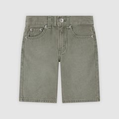 Denim Skate Shorts Little Boys 4-7 — CACTI WASH - Green 1