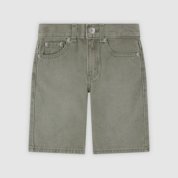 Denim Skate Shorts Little Boys 4-7 — CACTI WASH - Green