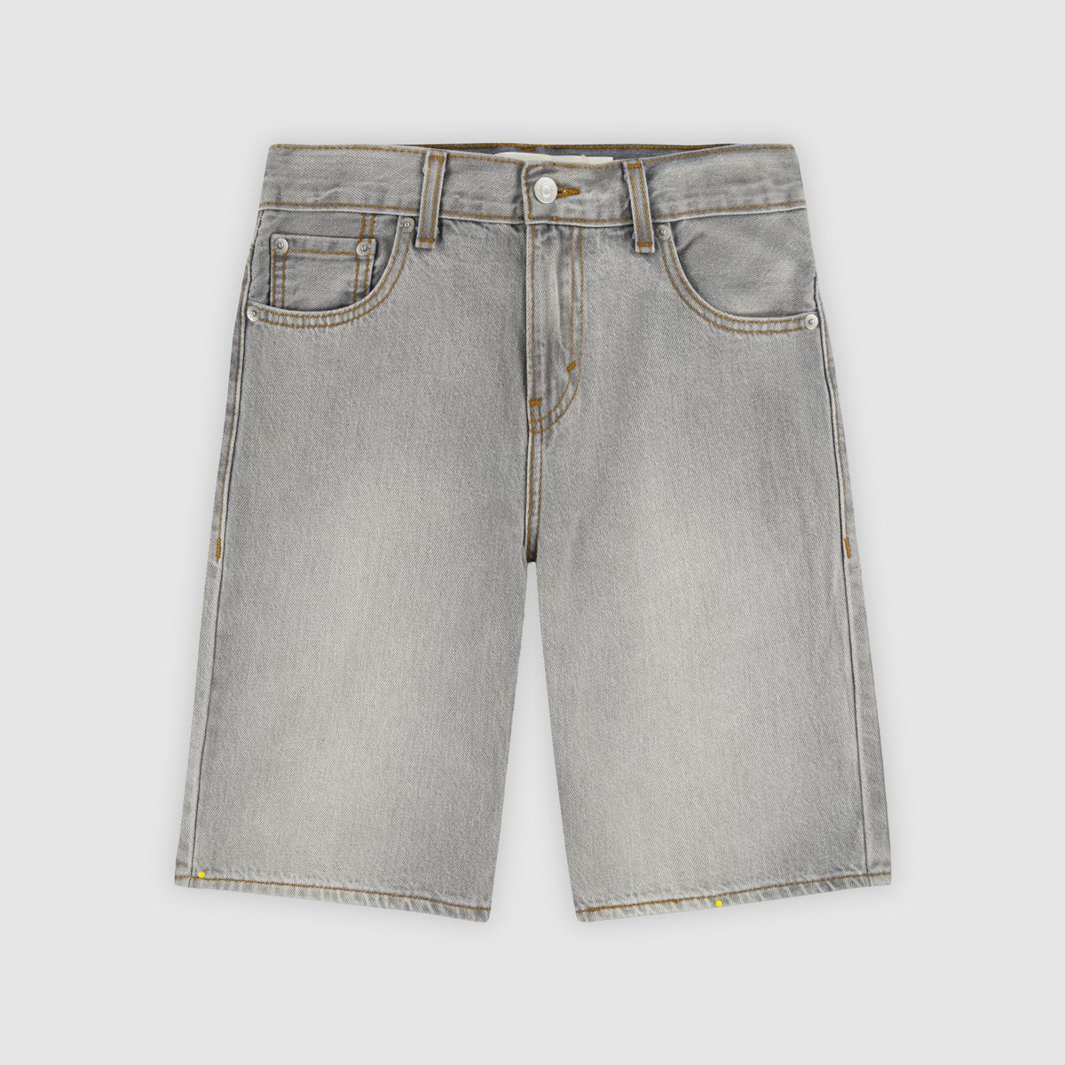 Denim Skate Shorts Little Boys 4-7 — Boulder - Grey