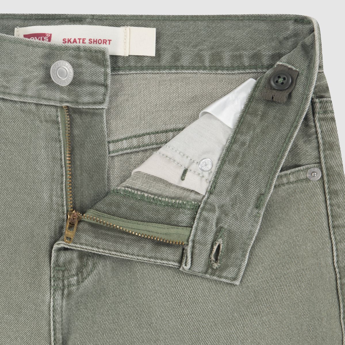 Traditional Cargo Shorts Big Boys 8-20 — Cacti Wash - Medium Wash