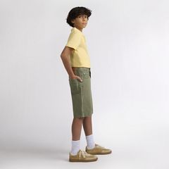 Traditional Cargo Shorts Big Boys 8-20 — Cacti Wash - Medium Wash 2