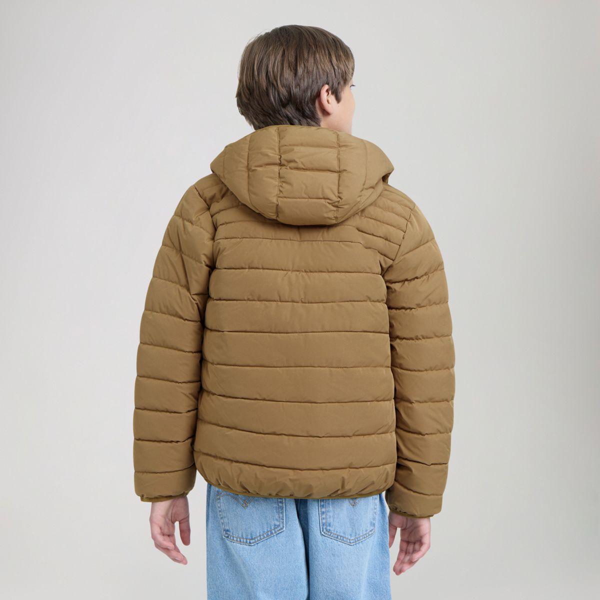Heavy Weight Puffer Jacket Big Boys 8-20 — Ermine