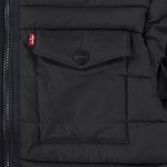 Heavy Weight Puffer Jacket Big Boys 8-20 — Black 4
