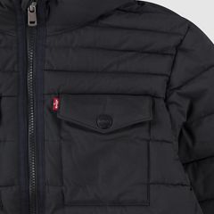 Heavy Weight Puffer Jacket Big Boys 8-20 — Black 5