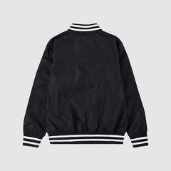 Mesh Lined Bomber Jacket Big Boys 8-20 — Black Stretch 5