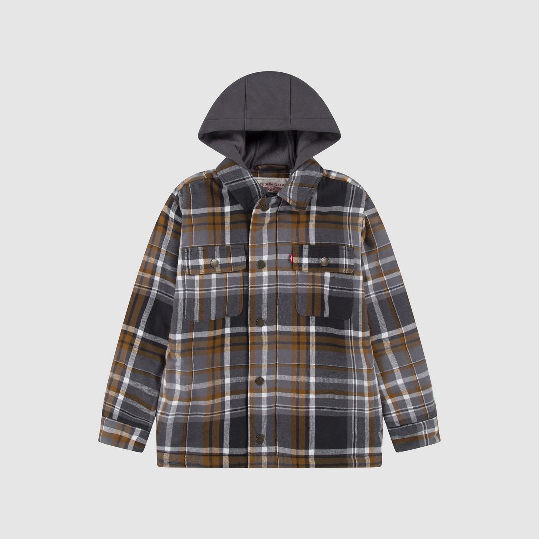 Levi's Sherpa Lined Shacket Big Boys 8-20