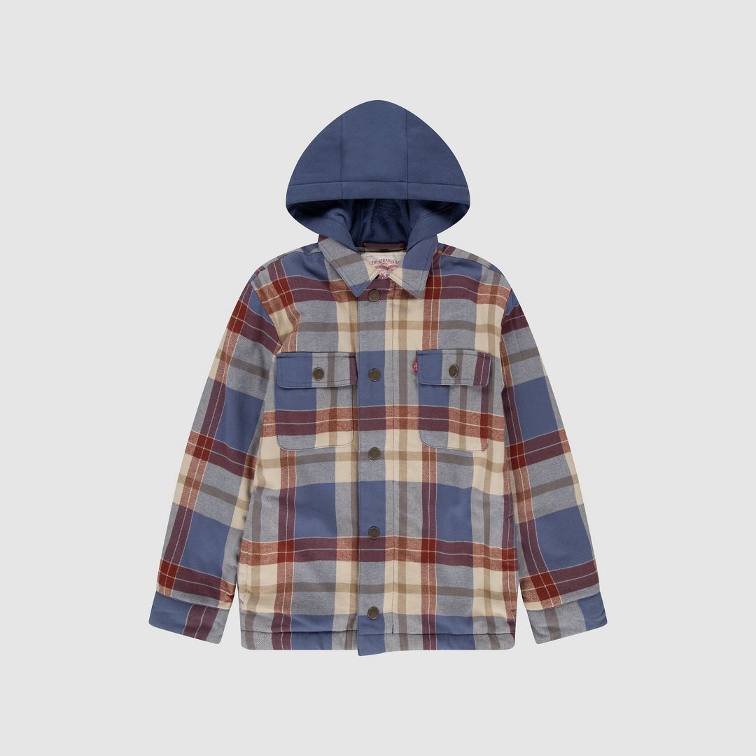 Levi's Sherpa Lined Shacket Big Boys 8-20