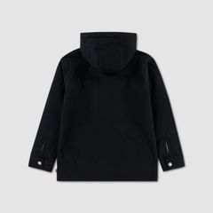 Hooded Sherpa Lined Jacket Big Boys 8-20 — Jet Black - Black 2