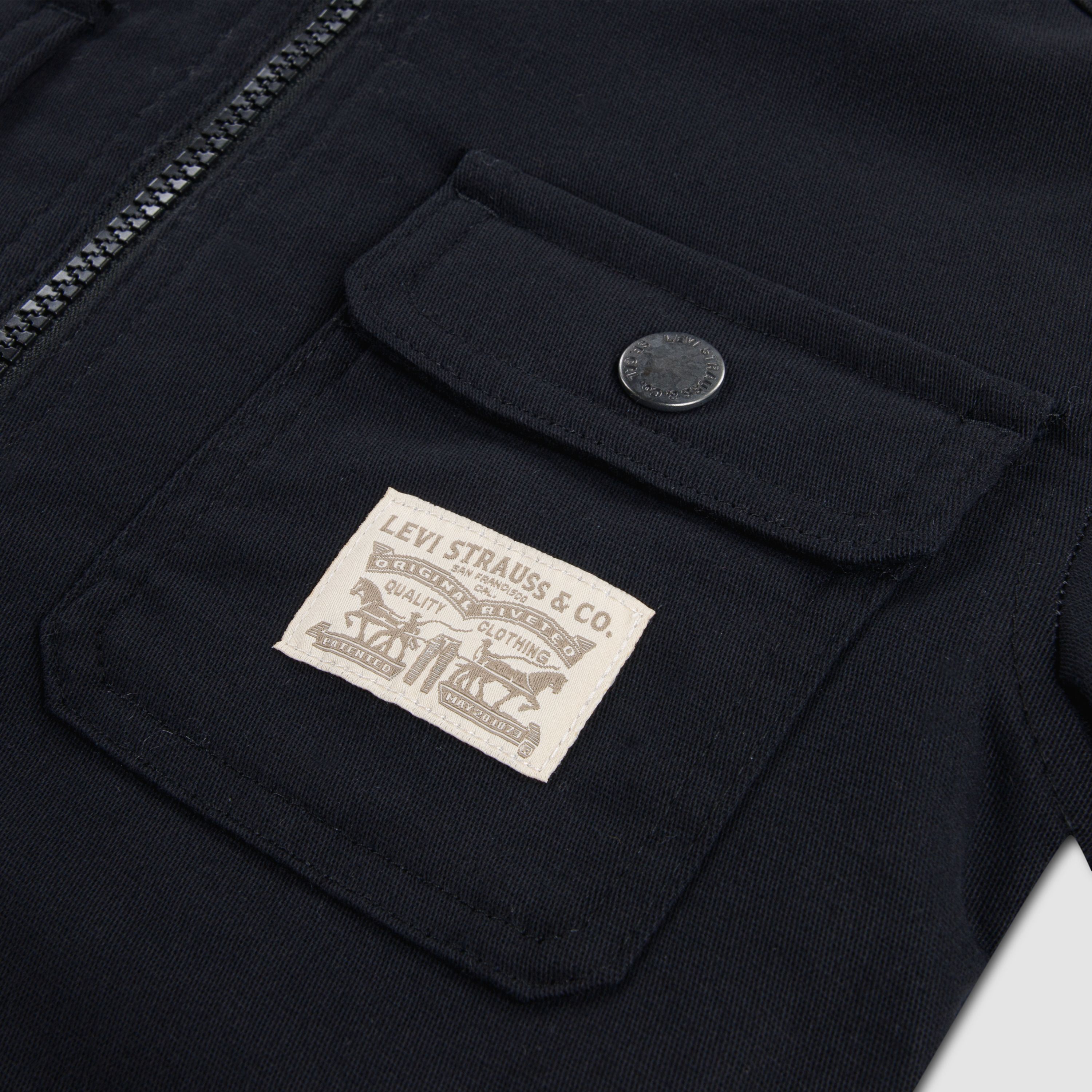 Hooded Sherpa Lined Jacket Toddler Boys 2T-4T 3