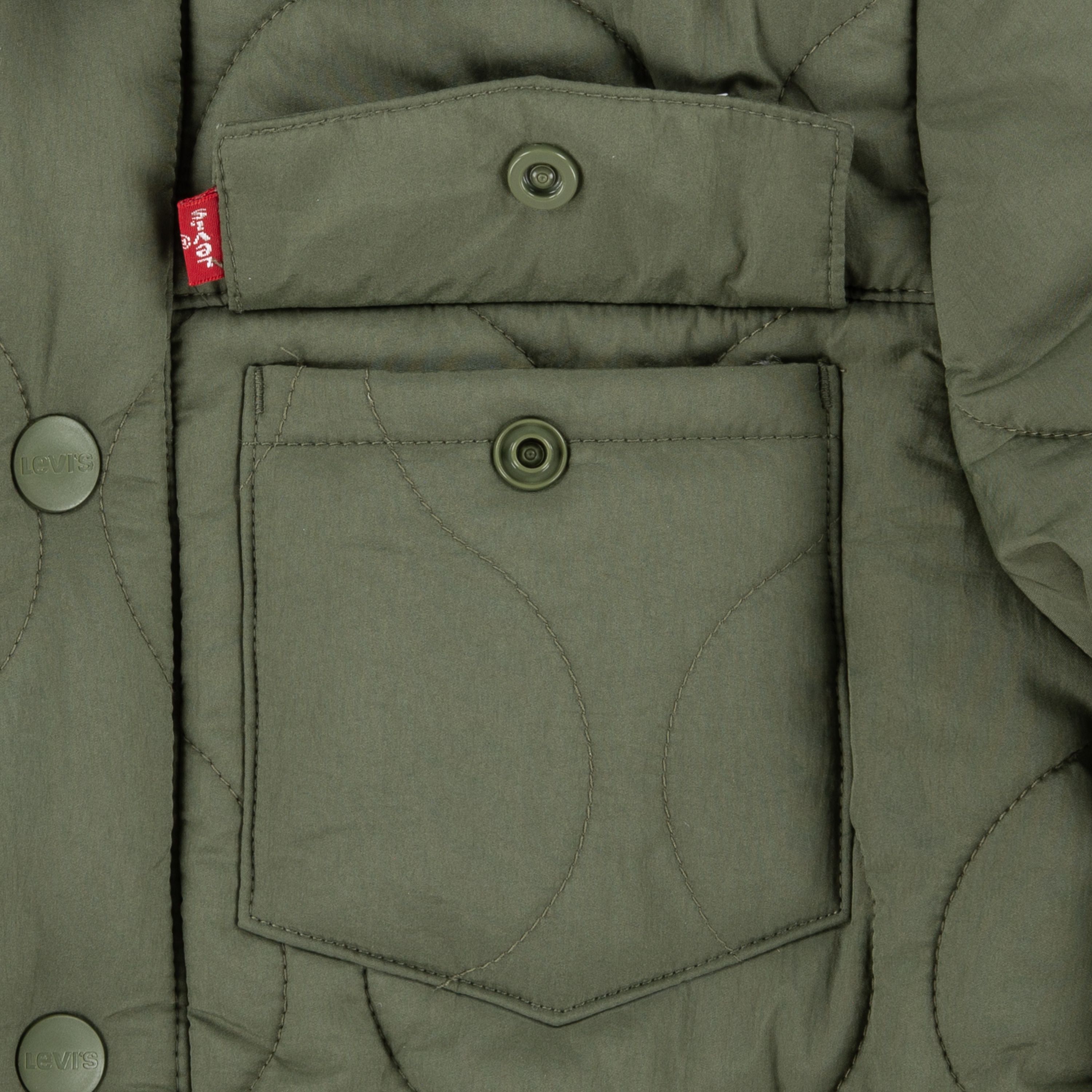 Quilted Trucker Jacket Little Boys 4-7 3