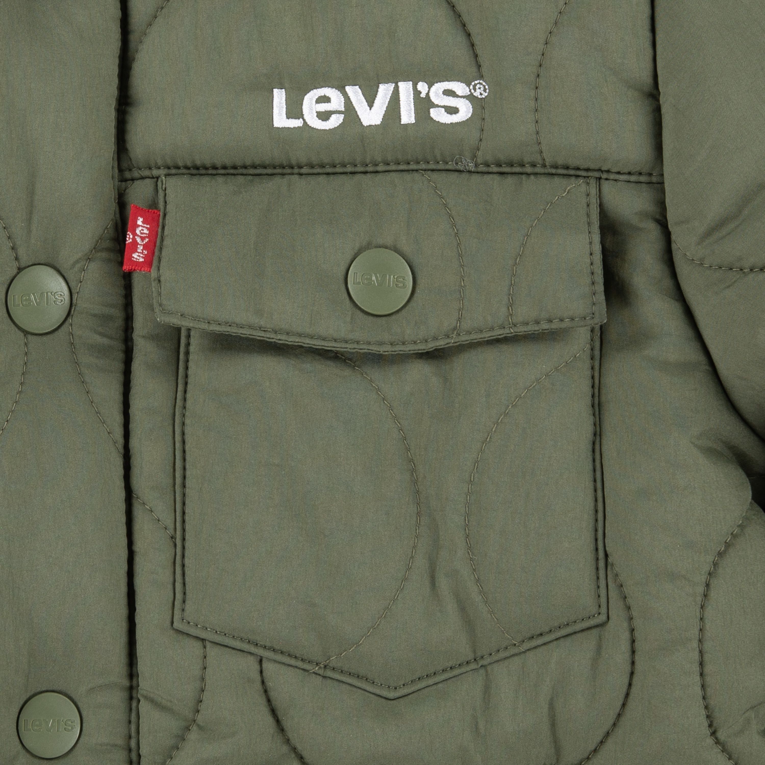 Quilted Trucker Jacket Little Boys 4-7 9
