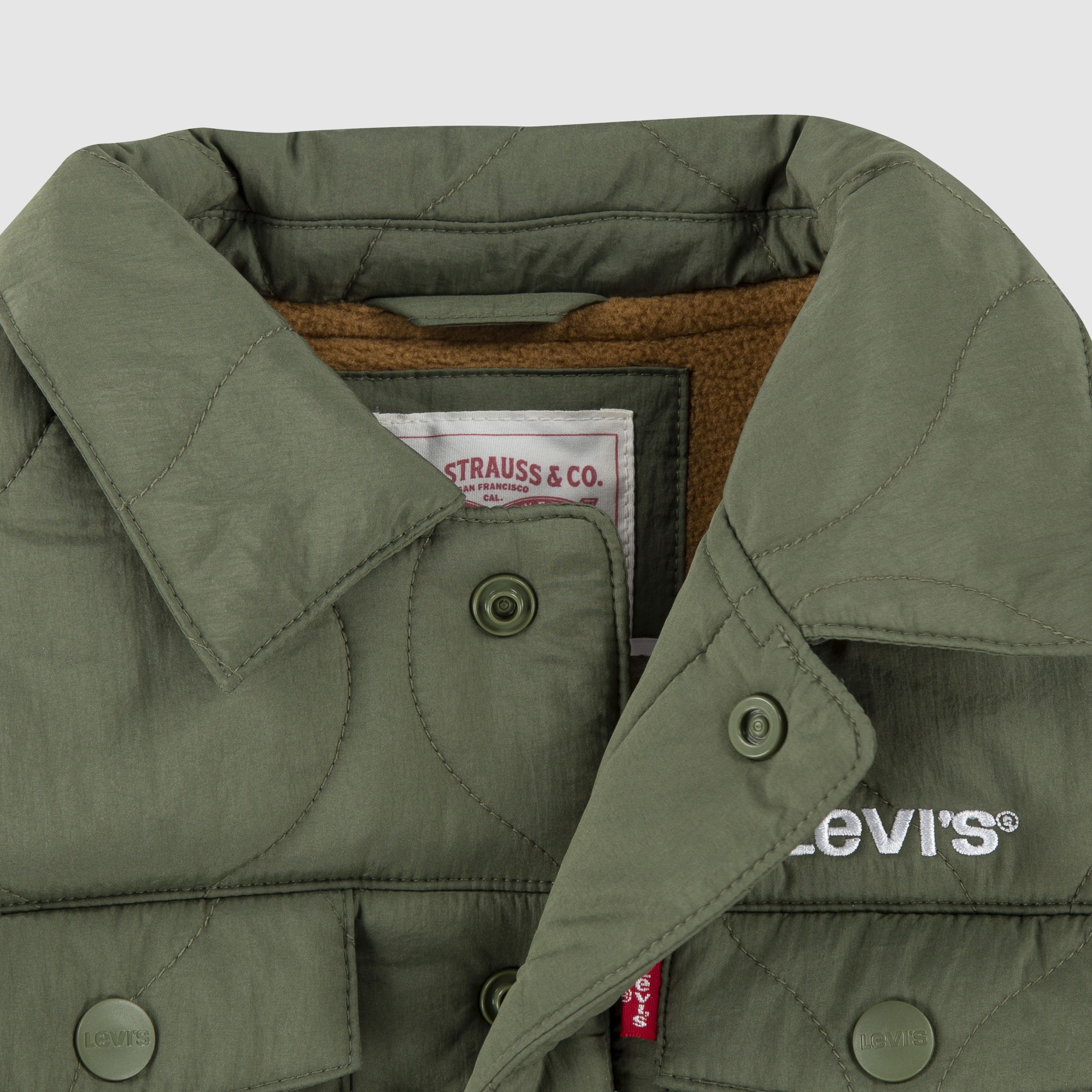 Quilted Trucker Jacket Toddler Boys 2T-4T 3