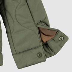Quilted Trucker Jacket Toddler Boys 2T-4T — Four Leaf Clover - Green 4
