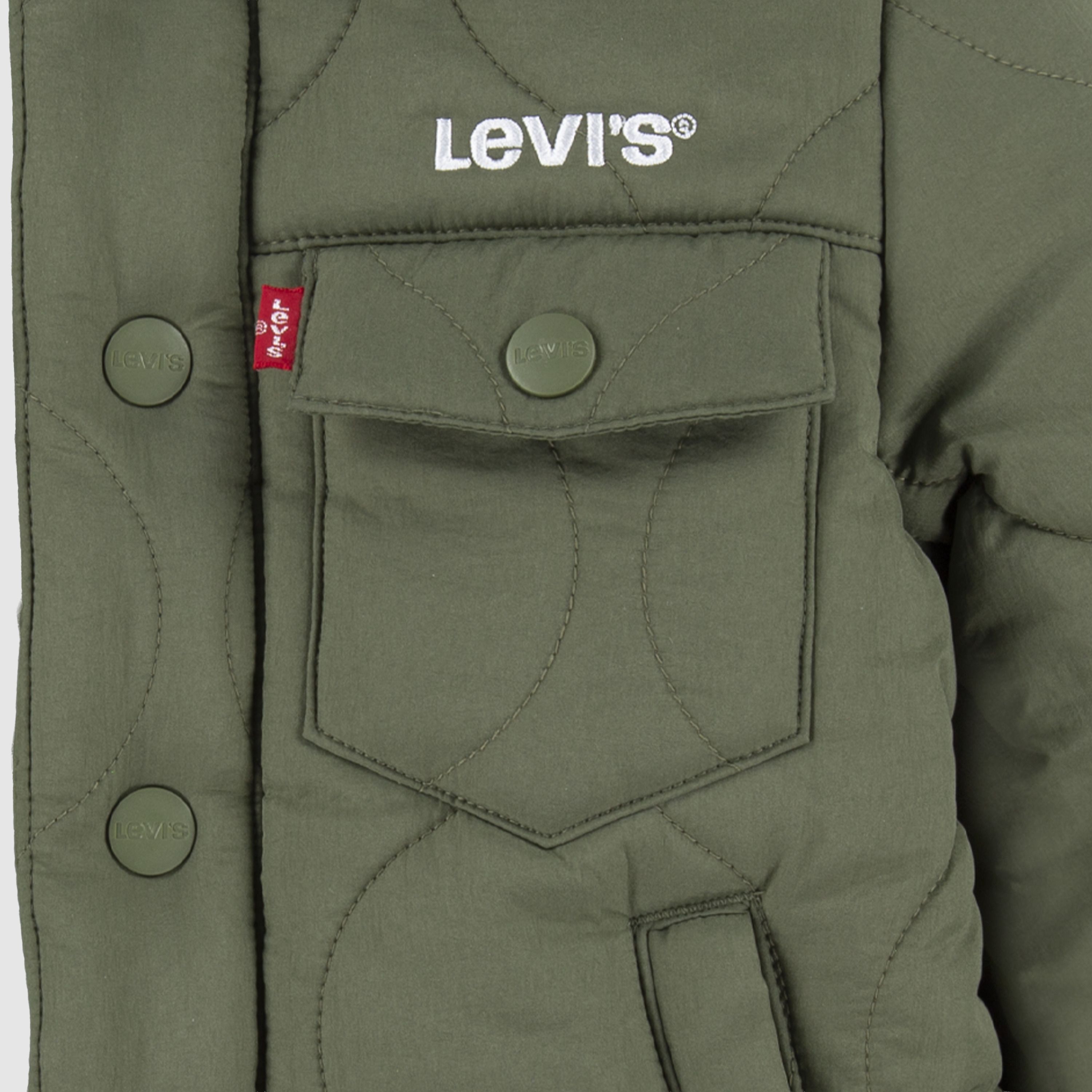 Quilted Trucker Jacket Toddler Boys 2T-4T 6