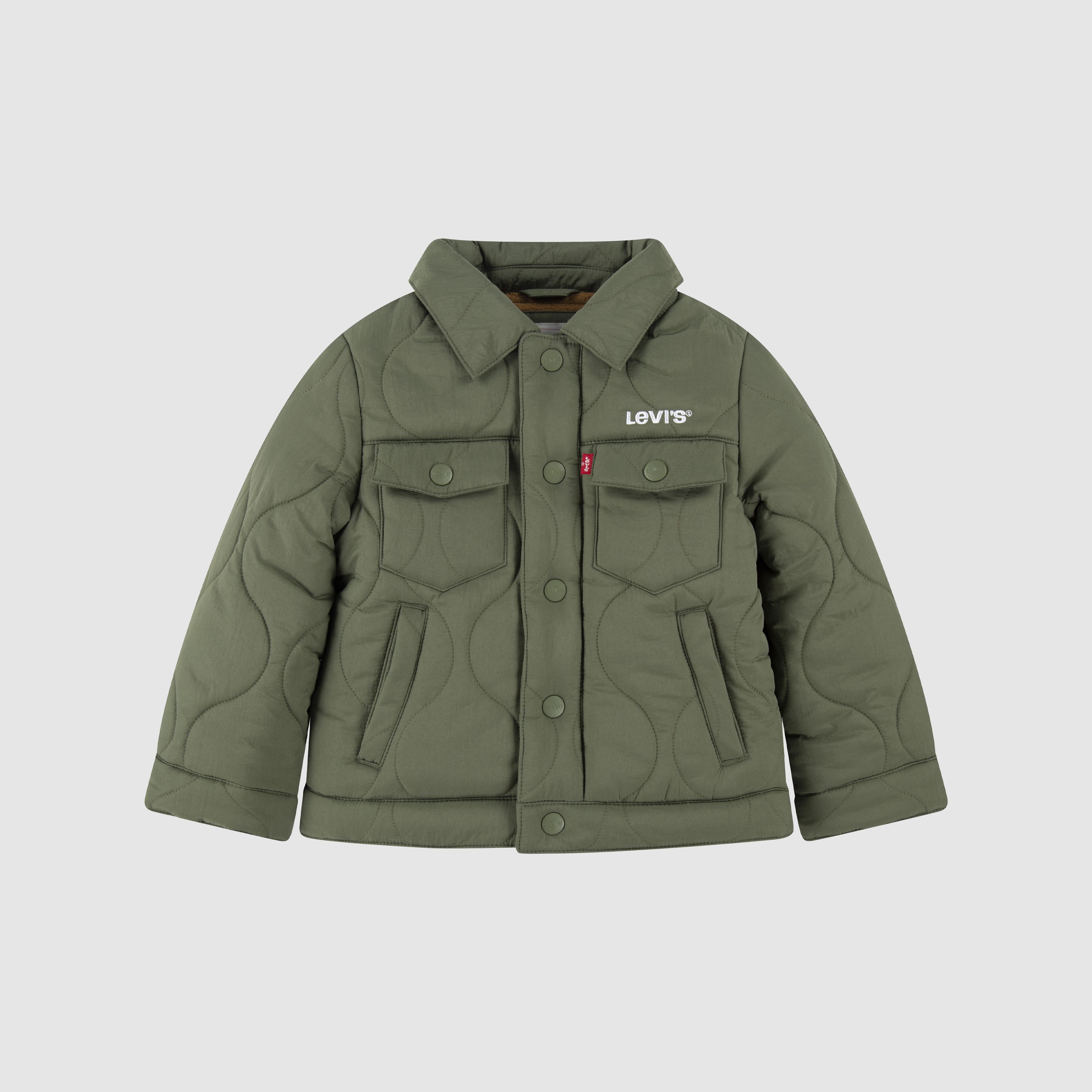Quilted Trucker Jacket Toddler Boys 2T-4T 1