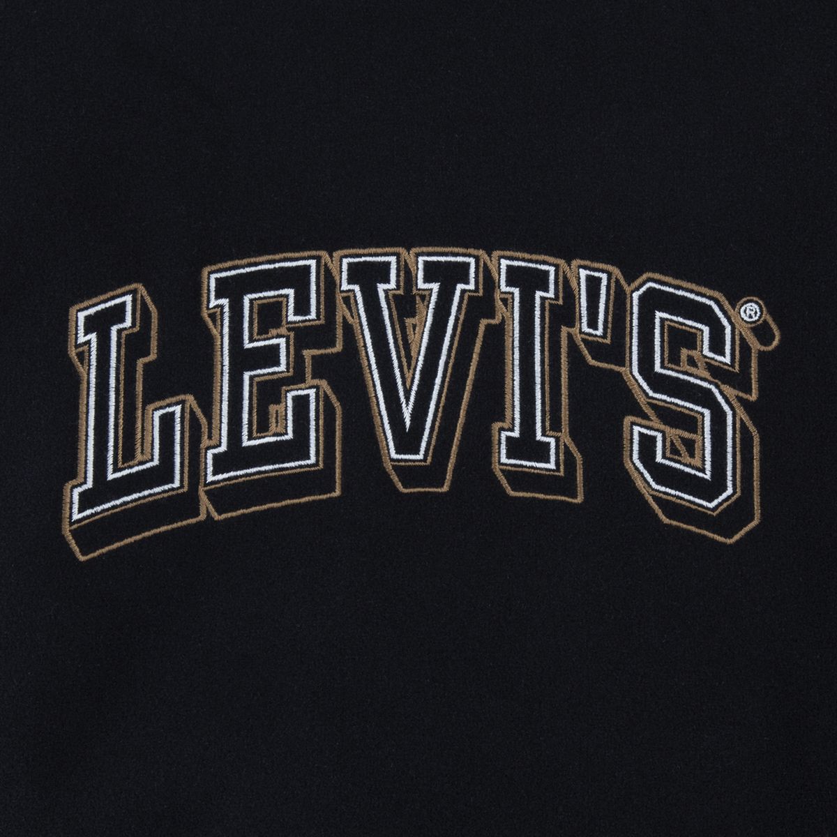 Chenille Patch Varsity Jacket Big Boys 8-20 — Black - Charcoal
