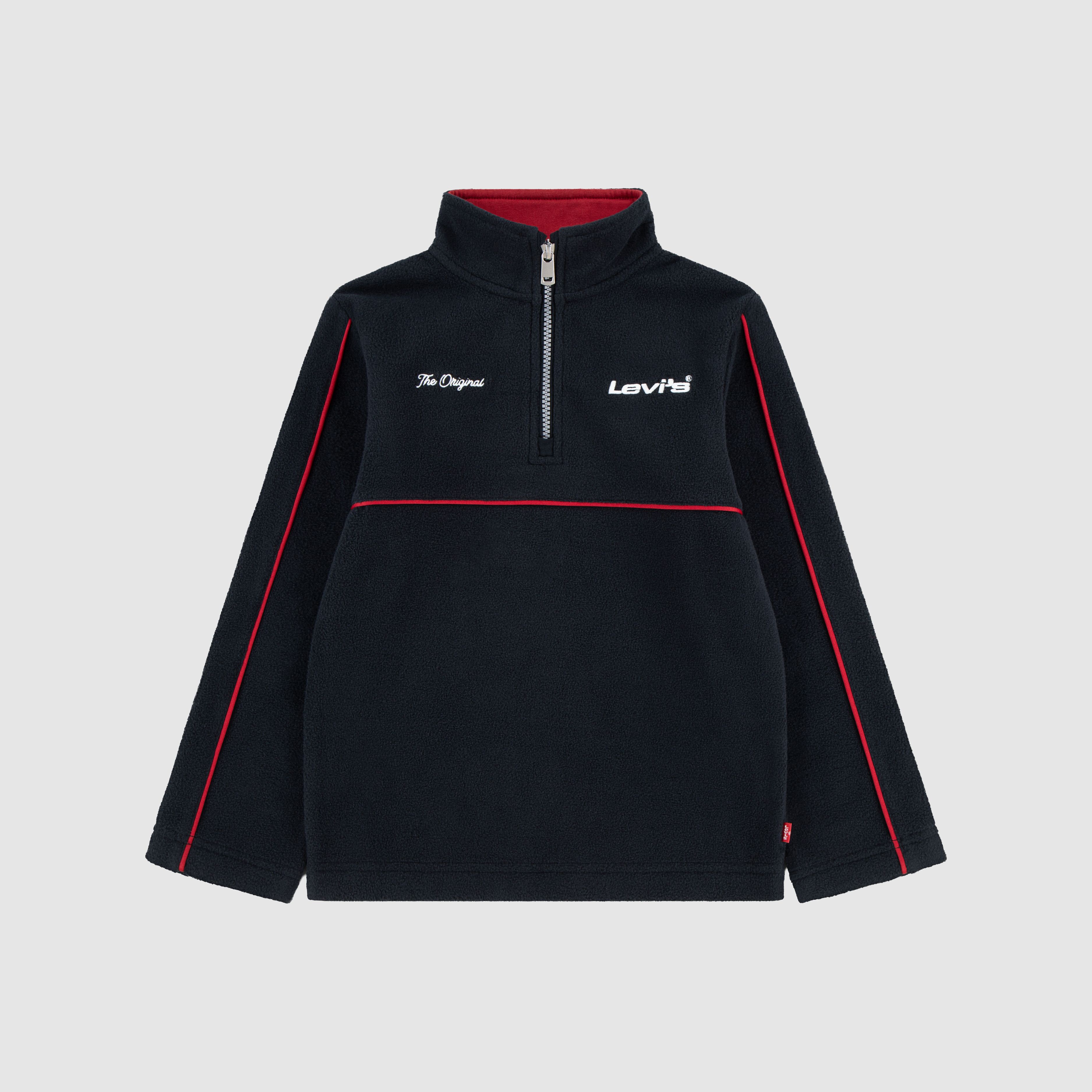 Pop Color 1/4 Zip Little Boys 4-7 1