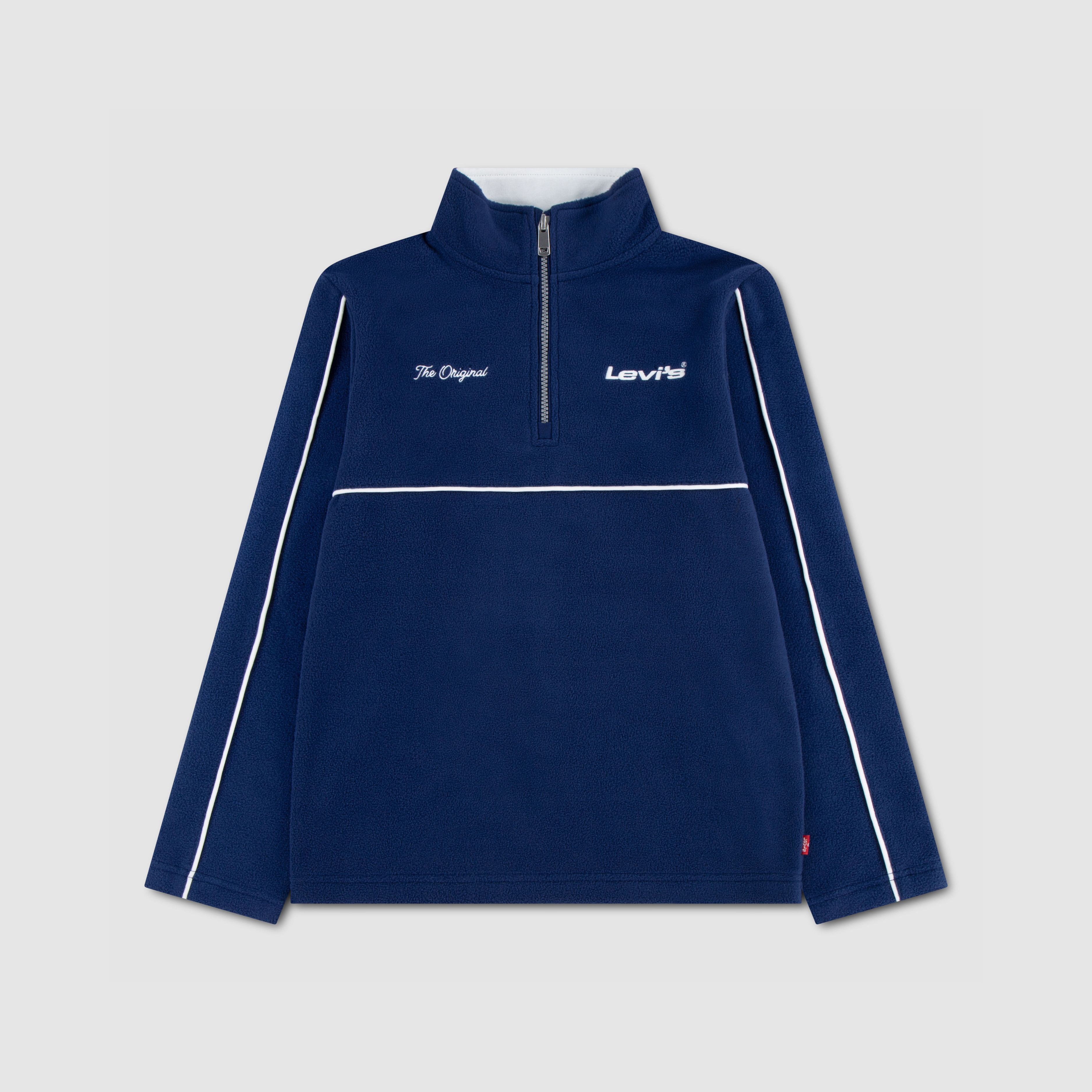 Pop Color 1/4 Zip Little Boys 4-7 1