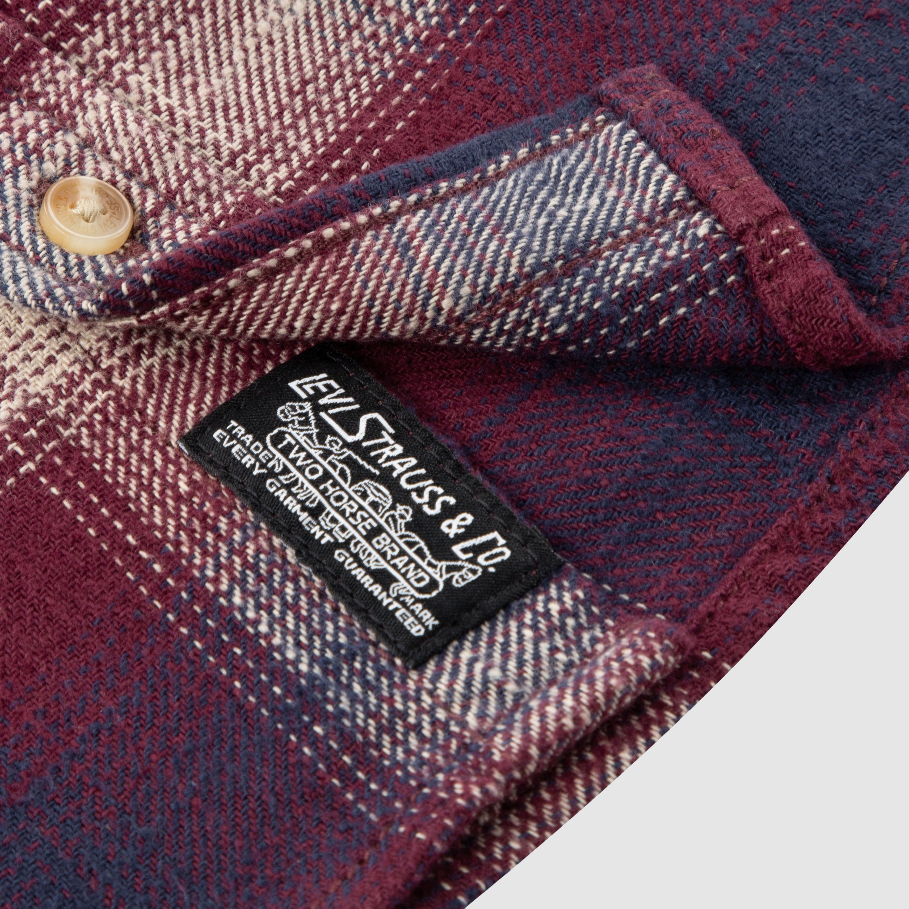 Shadow Plaid Shirt Big Boys 8-20 3