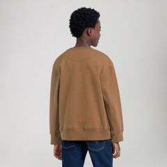 Vintage Collegiate Crewneck Big Boys 8-20 — Foxtrot - Brown 3