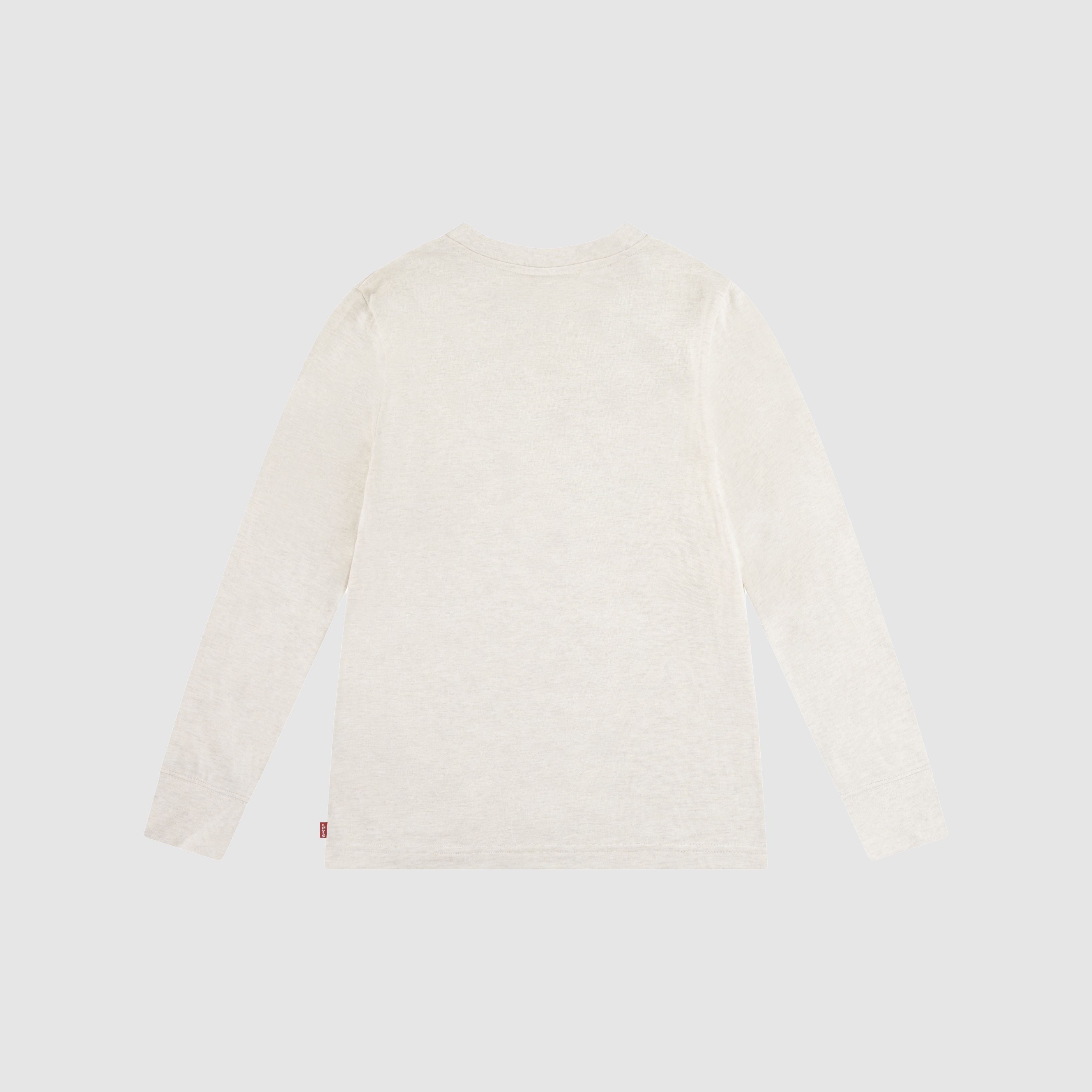 Long Sleeve Slub Henley Big Boys 8-20 2