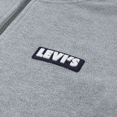 Solid 1/4 Zip Big Boys 8-20 — Grey Heather - Charcoal 3