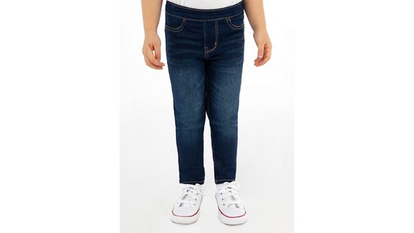Pull On Jeggings Toddler Girls 2T-4T — Mandolin - Dark Wash