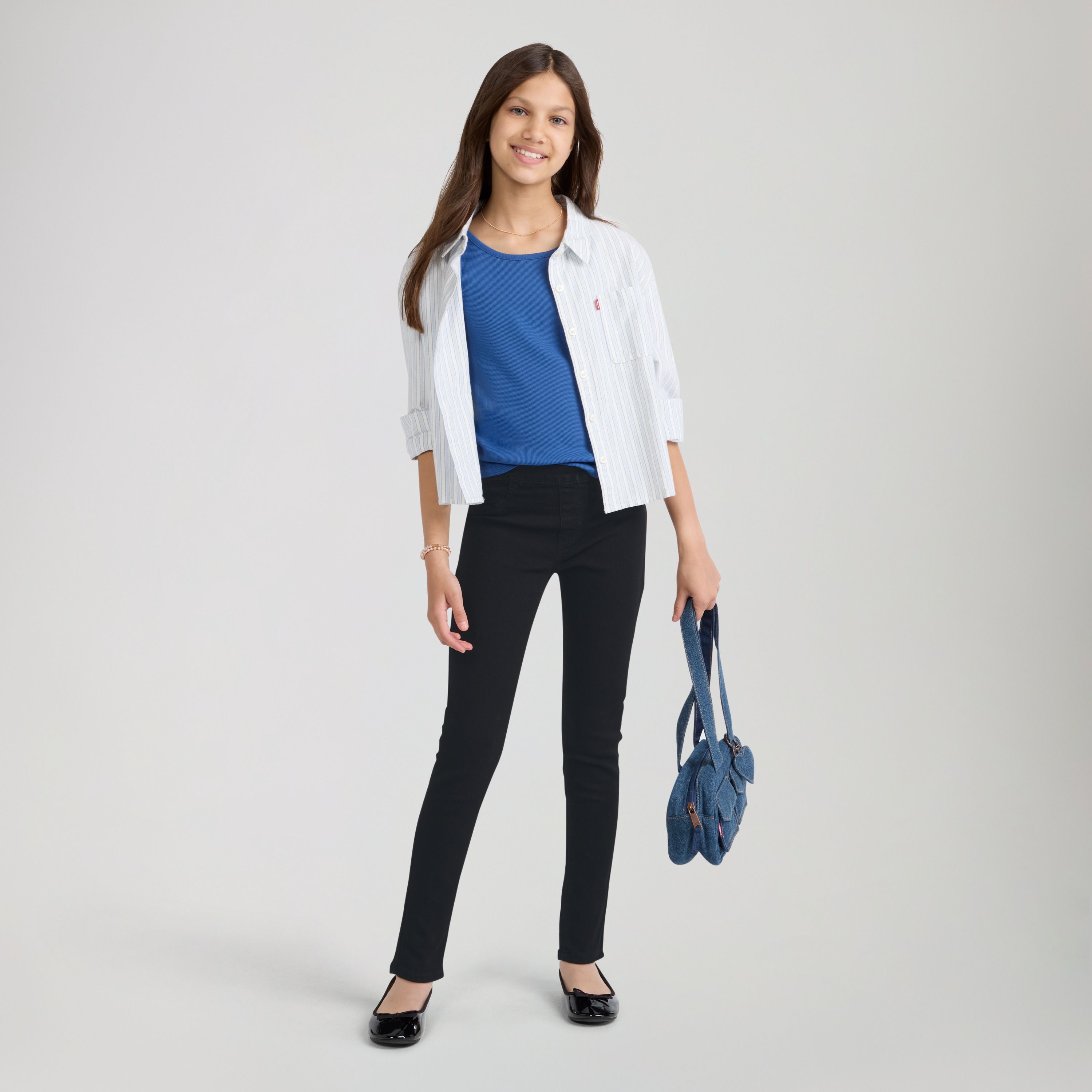 Pull on Jeggings Big Girls 7-16 1