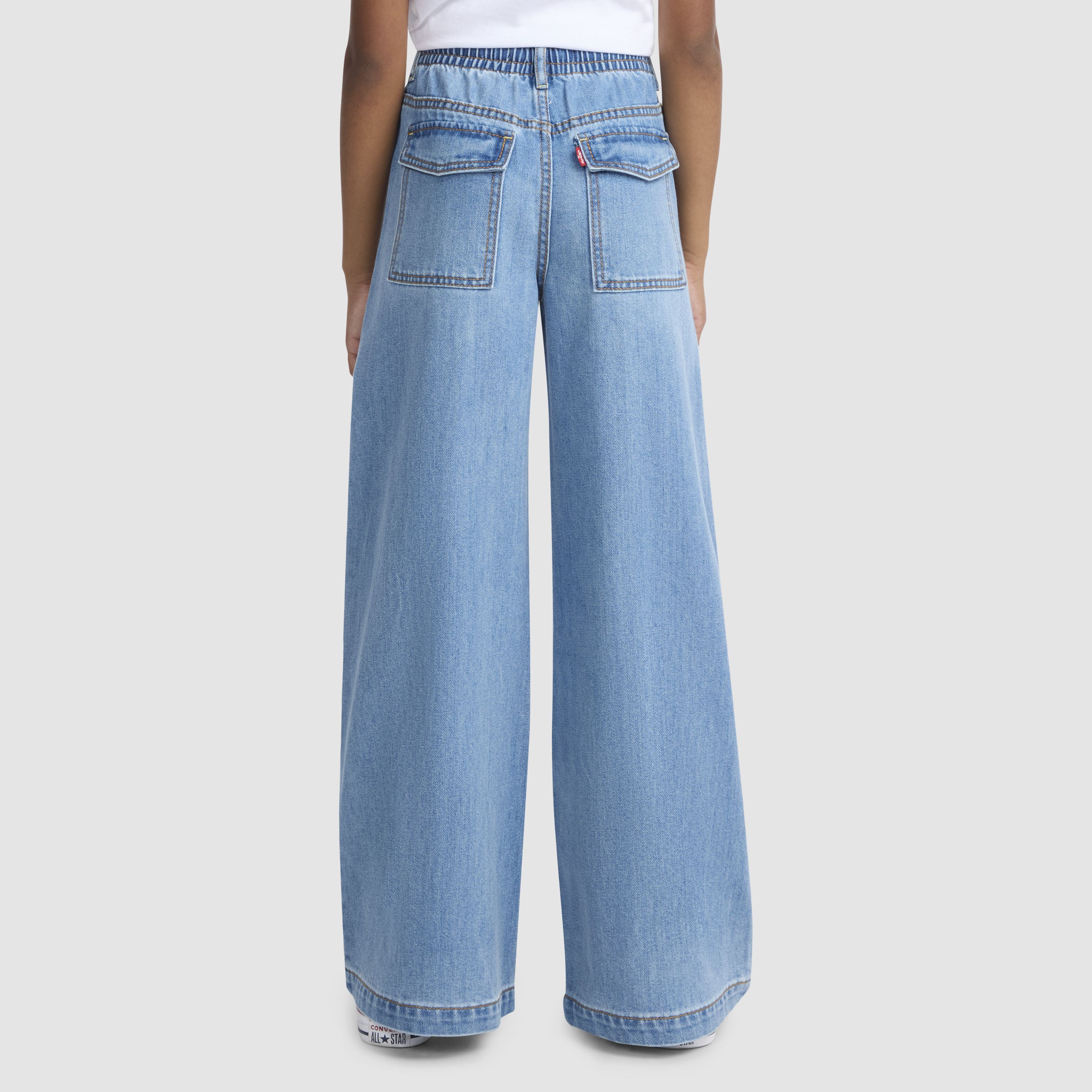 Pull-On '94 Baggy Wide Leg Big Girls S-XL 4