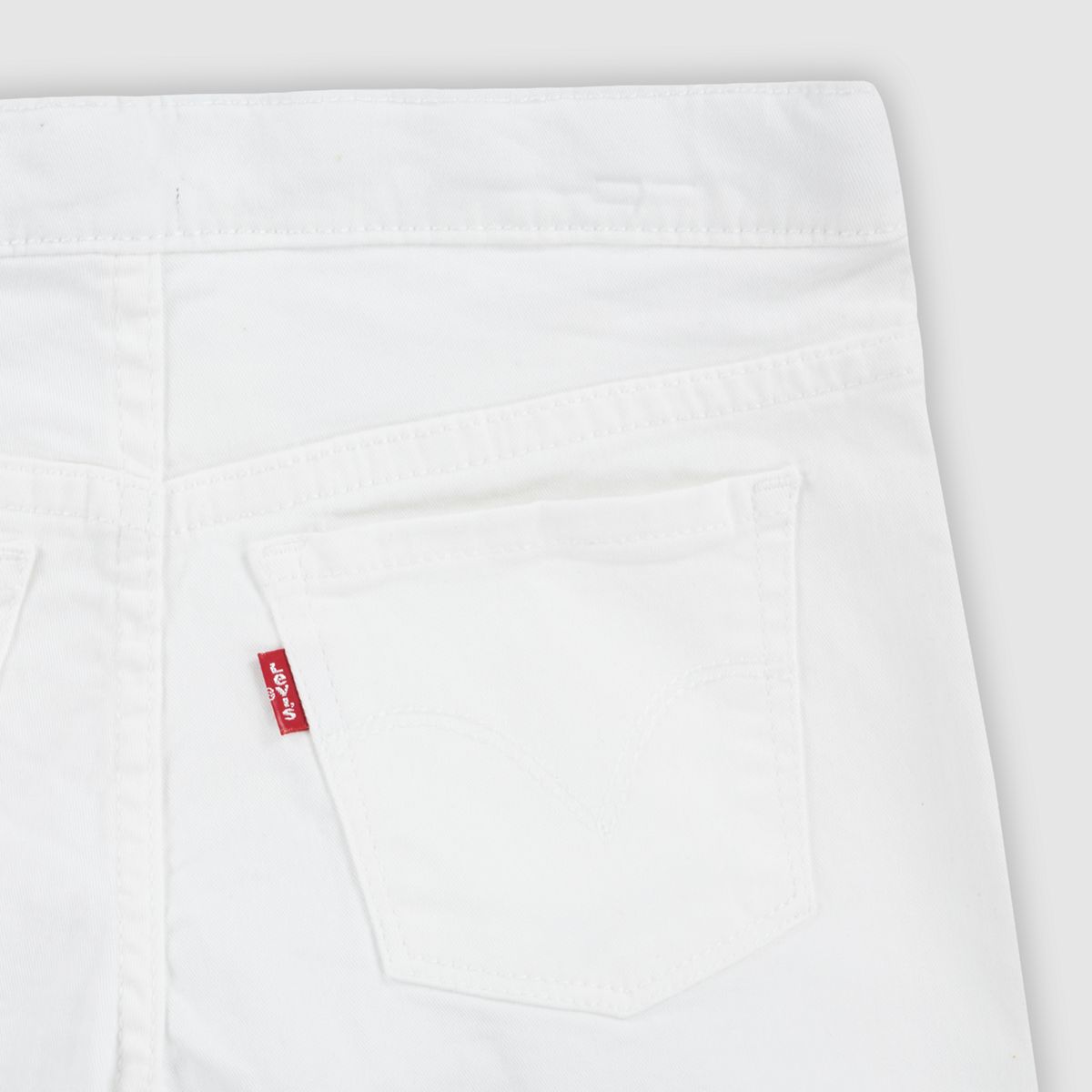 Pull On Jeggings Big Girls 7-16 — White
