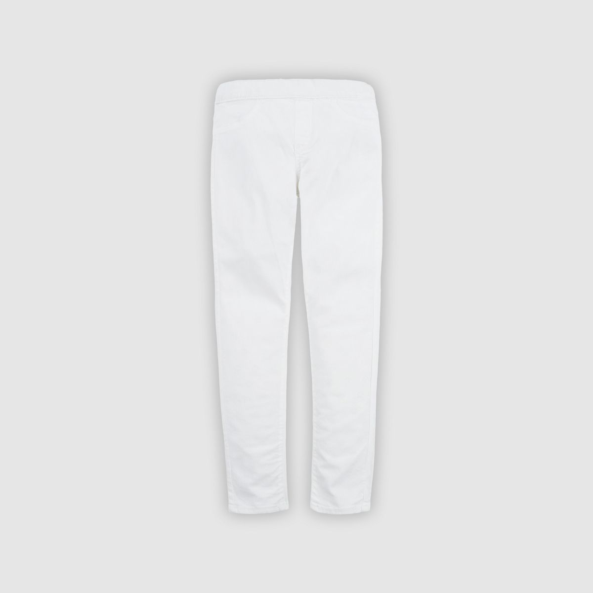 Pull On Jeggings Big Girls 7-16 — White