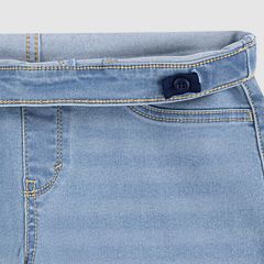 Pull On Jeggings Big Girls 7-16 — Roger That - Medium Wash 8