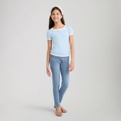 Pull On Jeggings Big Girls 7-16 — Roger That - Medium Wash 1