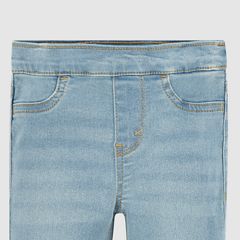 Pull On Jeggings Toddler Girls 2T-4T — Roger That - Light Wash 3
