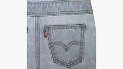 Knot Strap Shortalls Little Girls 4-6 — Day Off - Light Wash 3