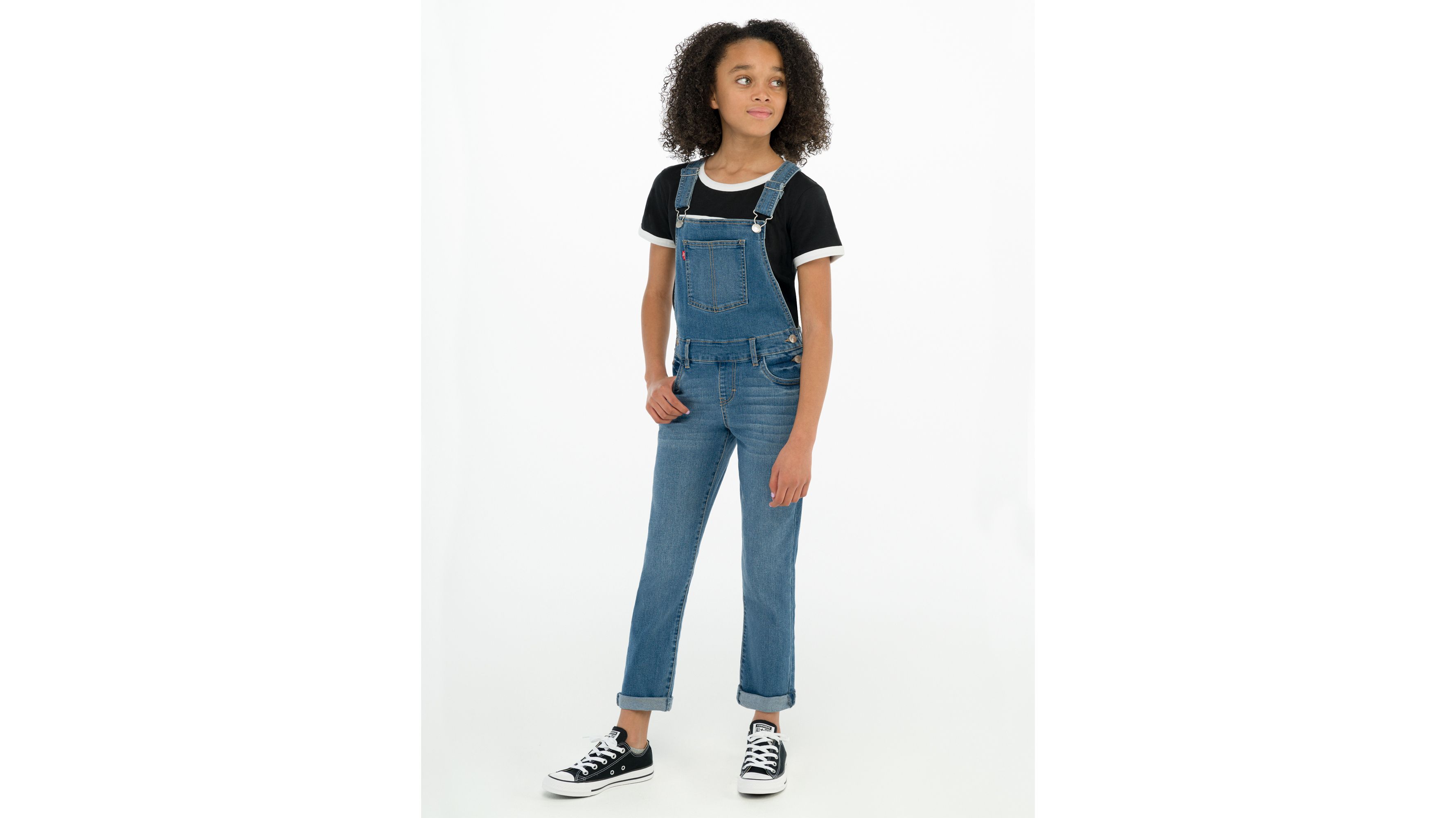 Girlfriend Overalls Big Girls 7-16 1