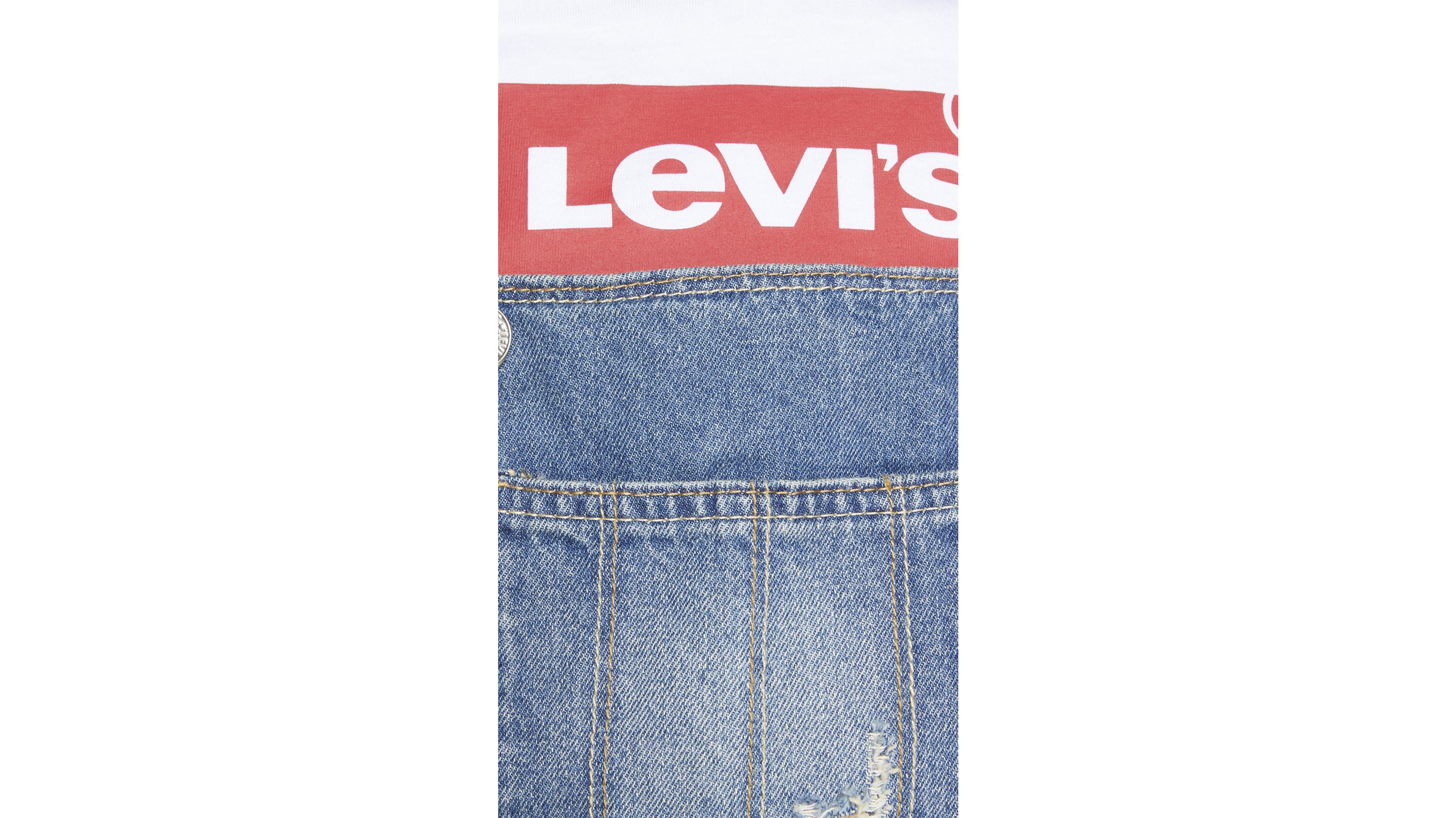 Denim Shortalls Little Girls 4-6X 4