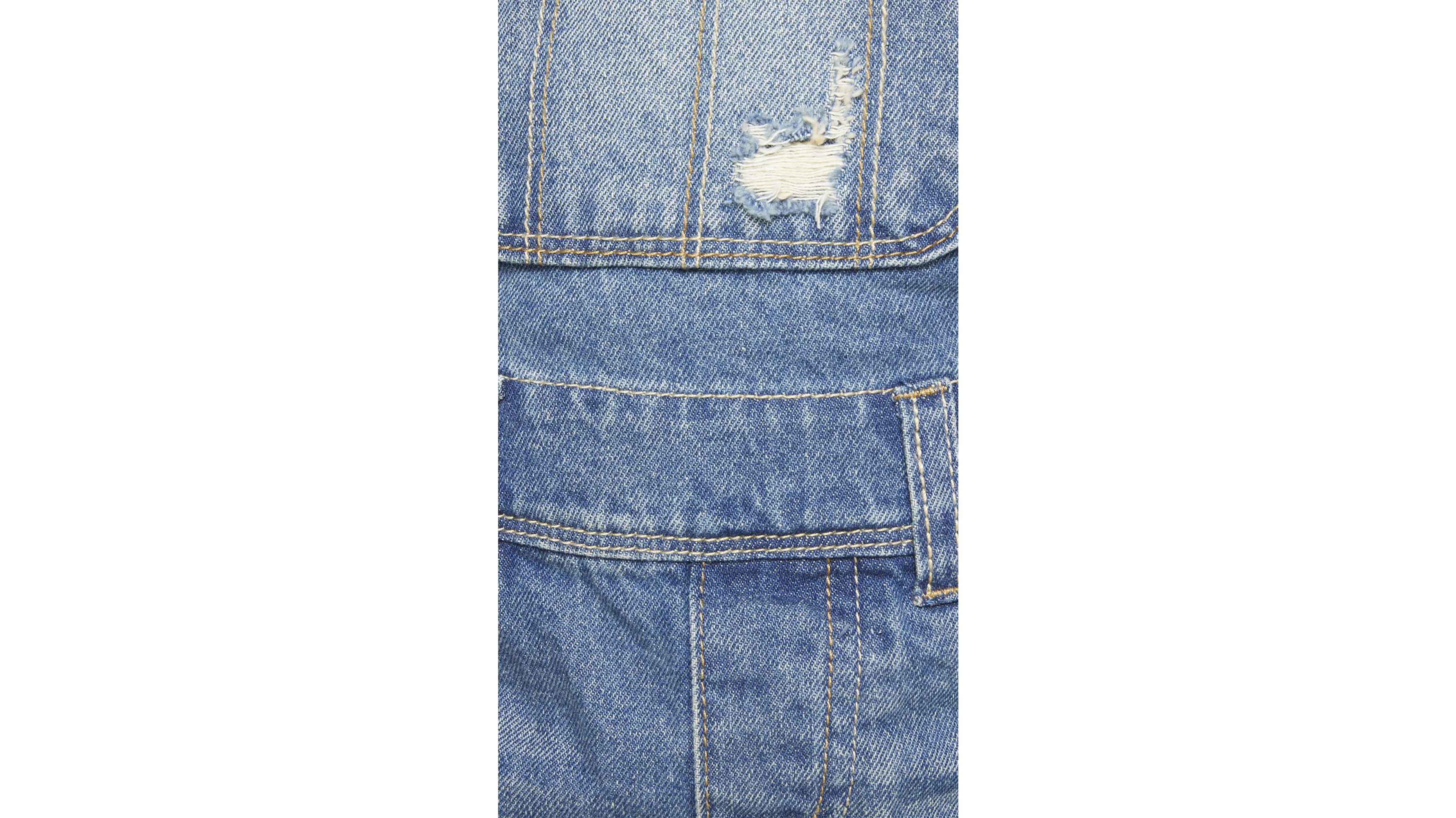 Denim Shortalls Little Girls 4-6X 5