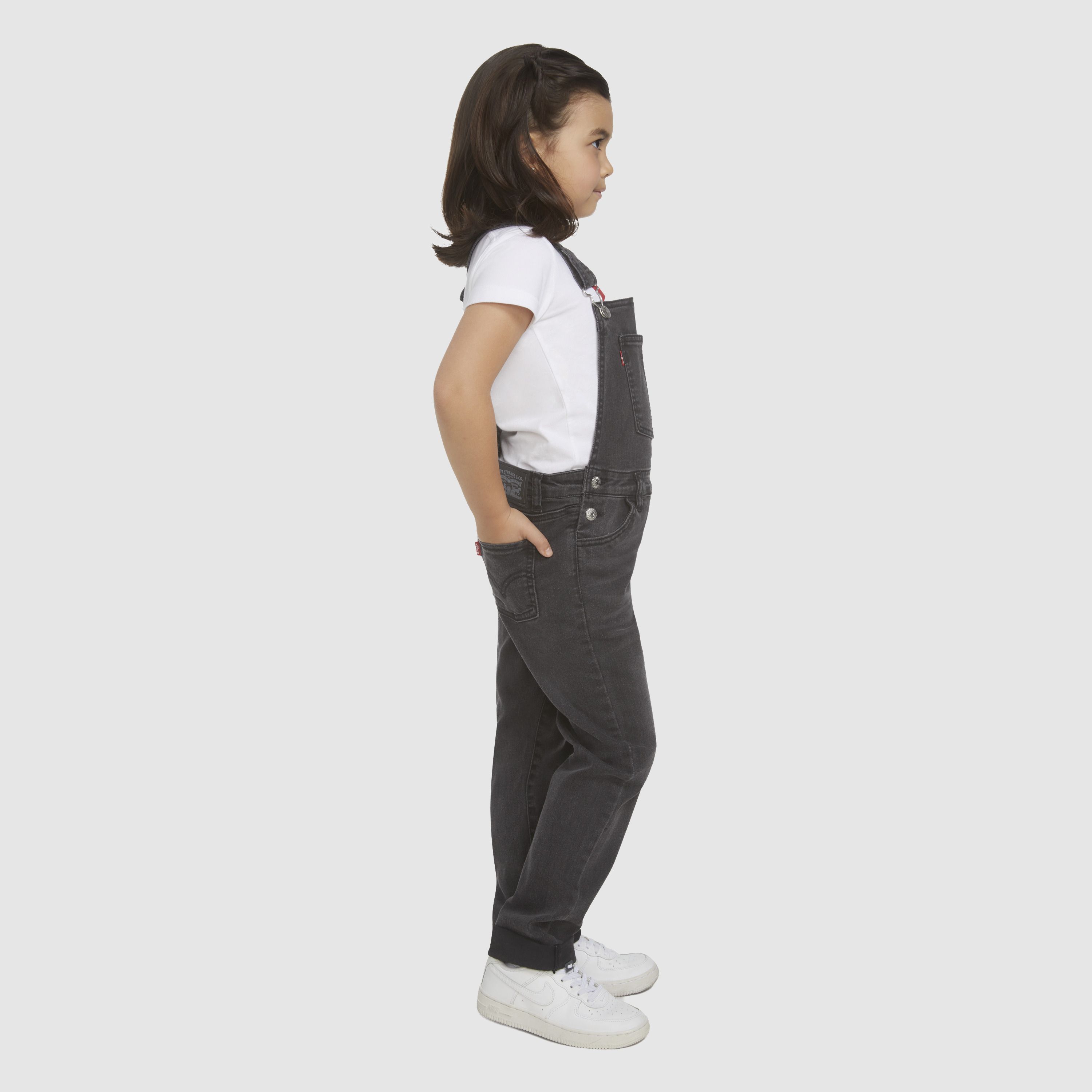 Little Girls 4-6x Girlfriend Overalls 3