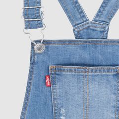 Little Girls 4-6x Girlfriend Overalls — Palisades - Medium Wash 7