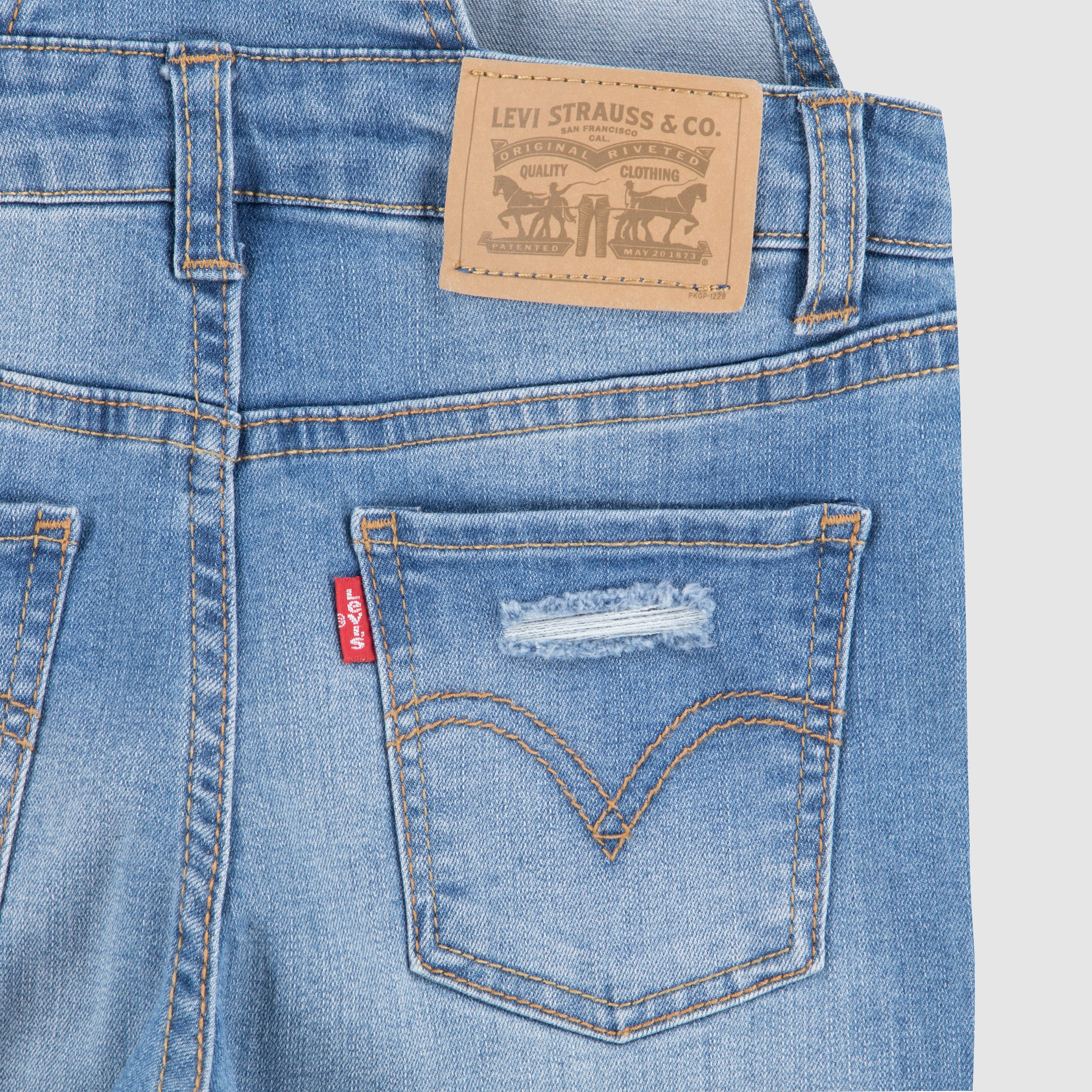 Little Girls 4-6x Girlfriend Overalls 9