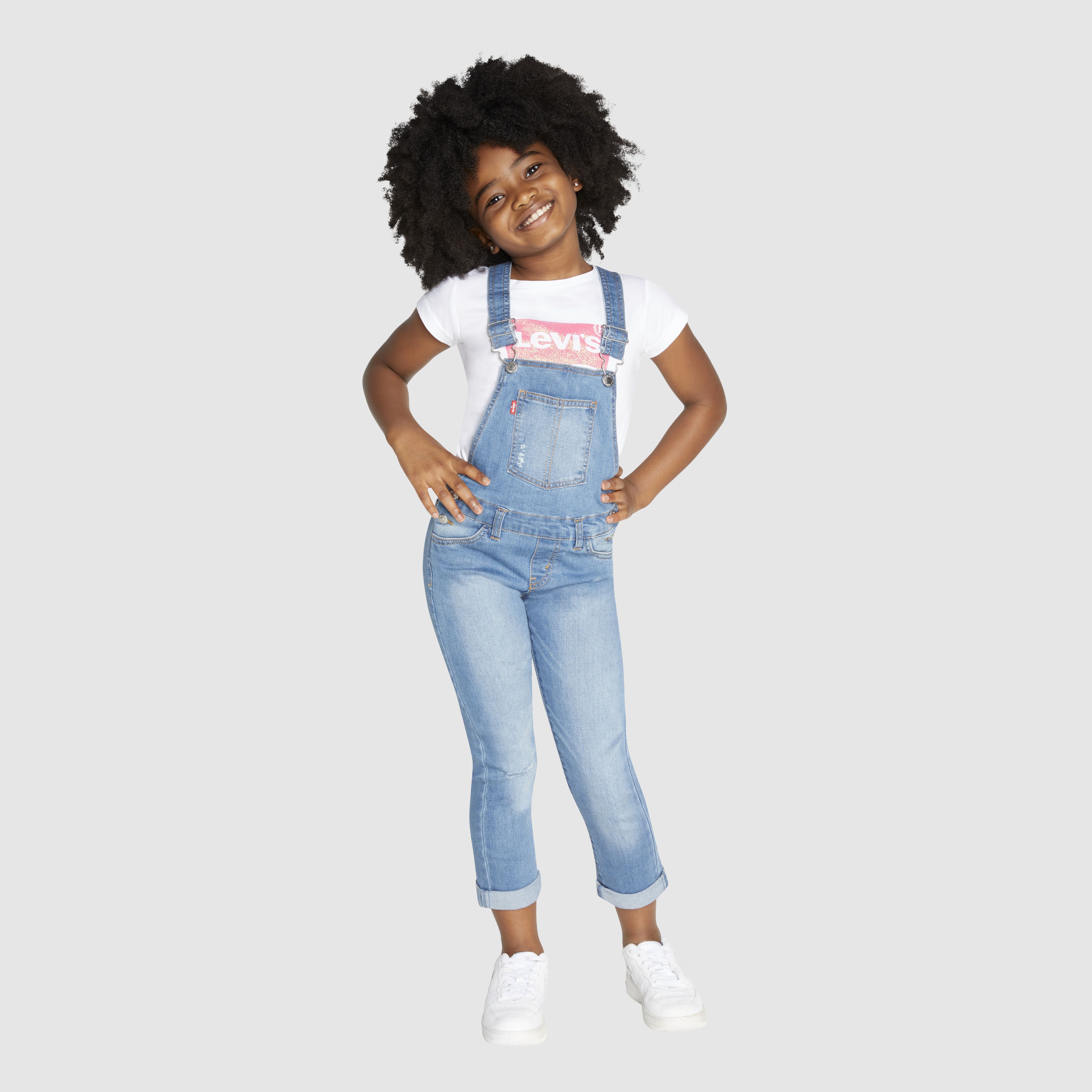 Little Girls 4-6x Girlfriend Overalls 1